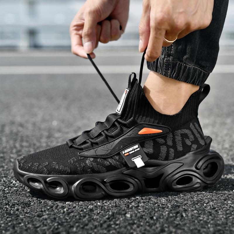 Herrenschuhe Sportschuhe Männlich Tenis Luxuriöse Designerschuhe Herren Alltagsschuhe Plateau-Schuhe Stilvolle Klingen-Loafer Schuhe Laufschuh Für Männer