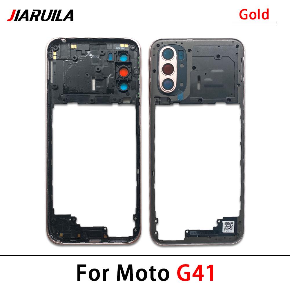 NUOVO Telaio Centrale Per Motorola Moto G13 G31 G41 G42 G84 G23 G6 Cornice Centrale Telaio Centrale Con Lente Fotocamera Parti di Ricambio