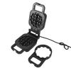 Stuffed Waffle Maker 800W Double Sided Heating SUS Non Stick Fluffy Waffle Iron for Home Use Easy
