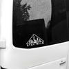 Outdoor Camping Logo Car Stickers RV/pickup Glass Modified Window Body Decoration Waterproof Motorcycle Vinyl Stickers