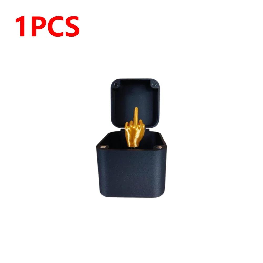 

1-3 шт. Подарочная коробка в виде среднего пальца, забавная игрушка-шутка в виде среднего пальца, рождественский интересный розыгрыш, подарок в виде среднего пальца в коробке