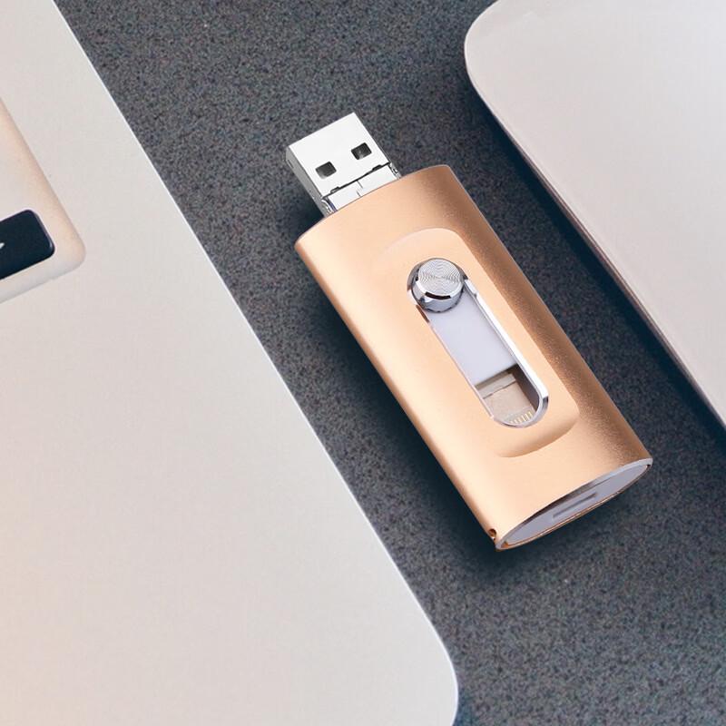 OLOEY Triple-Use High-Speed USB Drive for Phones & Computers