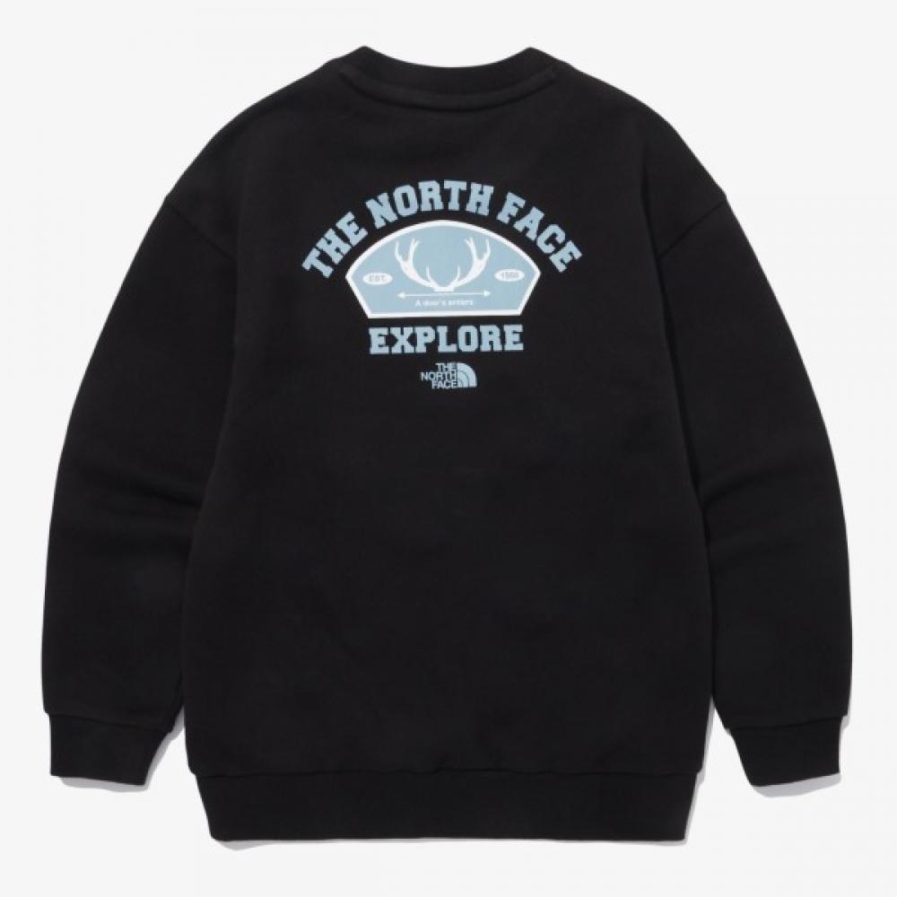 

North Space Kids Nm5mq54 Kids Explore Sweatshirt blacks/160