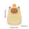 Kindergeschenk Cartoon Capybara Wecker Silikon USB Wiederaufladbar Capybara Nachtlicht LED ABS Nachttisch LED Uhr Schlafzimmer