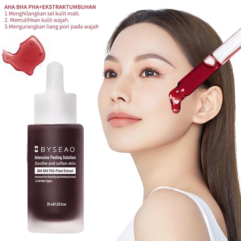 

BYSEAO Powerful Exfoliating Liquid AHA BHAPHA Exfoliating Essence Exfoliating Dark Spots Cleansing Facial Skin Care