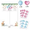 Paper Gender Revealed Voting Game Festive He or She Poster Board Boy or Girl Poster Board  Boy Girl