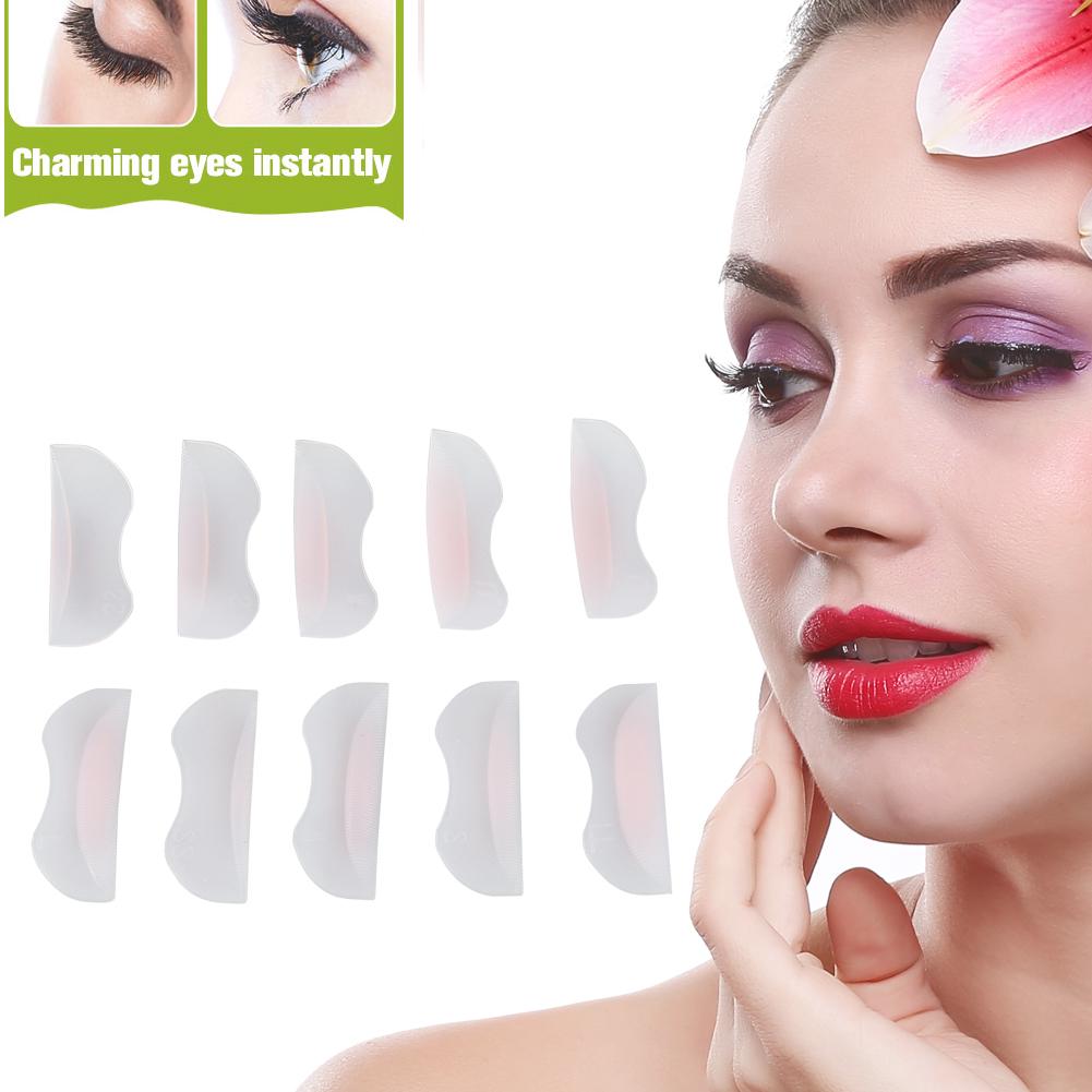 

5 пар силиконовых прочных щипцов для завивки накладных ресниц, поднимающих накладные ресницы