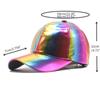 Rainbow Color Changing Hat Men Hip-hop Baseball Cap for Women Cap Back To The Future Prop Bigbang G-Dragon Baseball Cap
