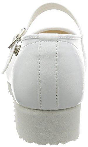 Marianne Nurse Shoes, Regular Series No. 32, White, 22.0 Cm, 3E