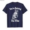 You Are Destroying The Vibe Funny Marcus The Worm Meme Mens  Womens Casual Fashionable Comfortable Pure Cotton Tshirt