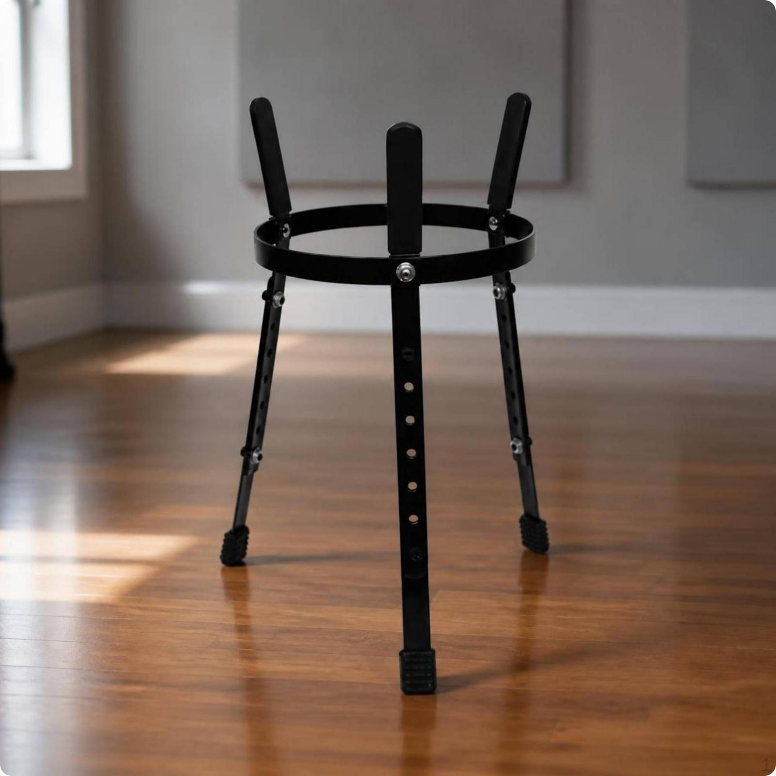 AdjustableHeight Metal Drum Stand Stable Tripod