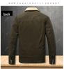 Men's Autumn/Winter Lamb Wool Lapel Jacket - Thick, Pure Cotton, Velvet, Washed Coat, Trendy Brand.