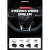 Car Interior Steering Wheel Badge Sticker Panel Center Emblem For AMG Mercedes Benz W212 W213 W205 GLA CLA GLC GLE New C/E Class