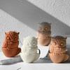 Unique Owl Designs Scented Candle Silicone Mold Perfect For Crafting Scented Candles And Enhancing Home Ambiance