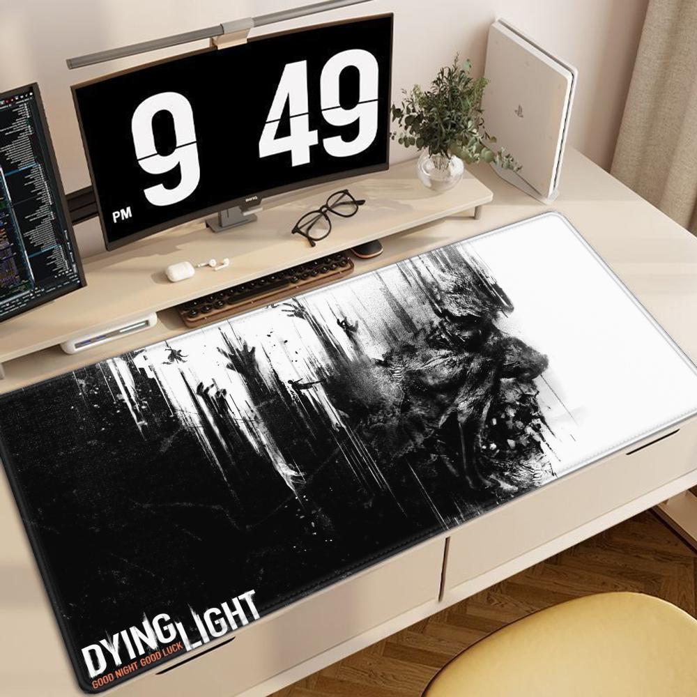 Game Survival DDying Light Mouse Pad Large Gaming Mousepad with Stitched Edges Thickened Desk Mat PC