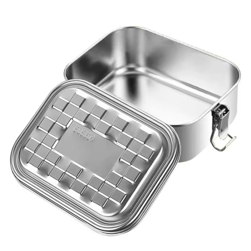 Rectangular Lunch Container 1/2/3 Compartment Fresh-keeping Box Picnic