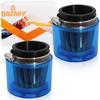 QAZAKY 2 Pack 48mm 49mm 50mm Air Filter Splash Proof Plastic Cover Waterproof for