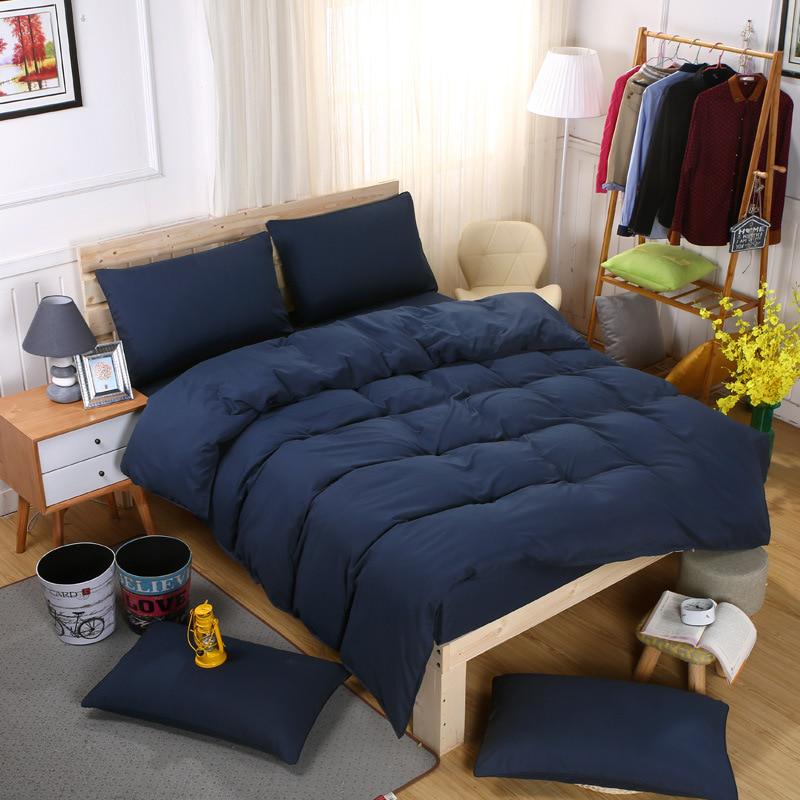  Home Textile Bedding Simple Fresh Air Cotton Set Of 3 /4pcs Bed Linings Duvet Cover Set