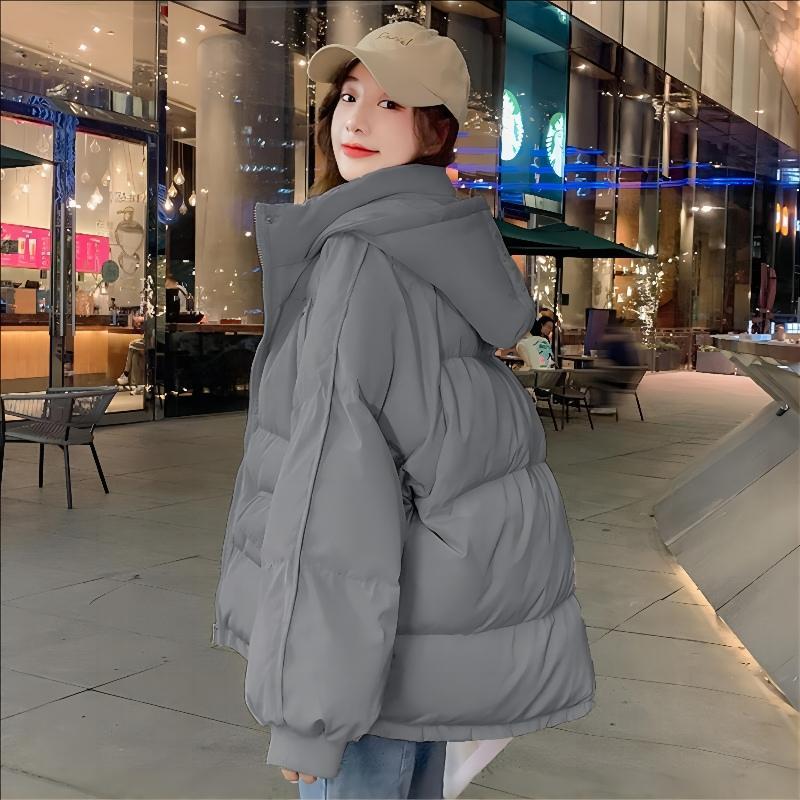 New Thickened Bread Clothes, Short Down Cotton-padded Clothes, Women's Loose Autumn and Winter Coats, Cotton-padded Jackets.