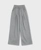 CHICKS Muir Double-Pleat Wide Pants Black