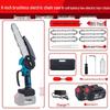 Compact Lithium Battery Handheld Electric Chainsaw - Rechargeable Tree Felling Tool with Large Capacity