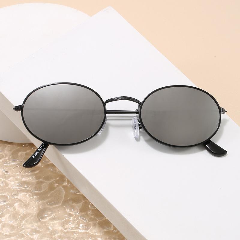 Korean Style Popular Sunglasses Oval Shape Uv400 Protection Men'S Sun Glasses Driving Hiking Female Sunglass