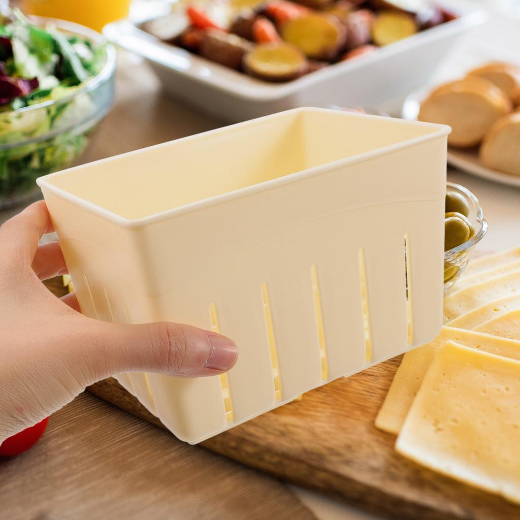 3 Sets Homemade Cheese Pressing Plate Tofu Film Tool Mold Maker Practical Butter for Making Supplies DIY