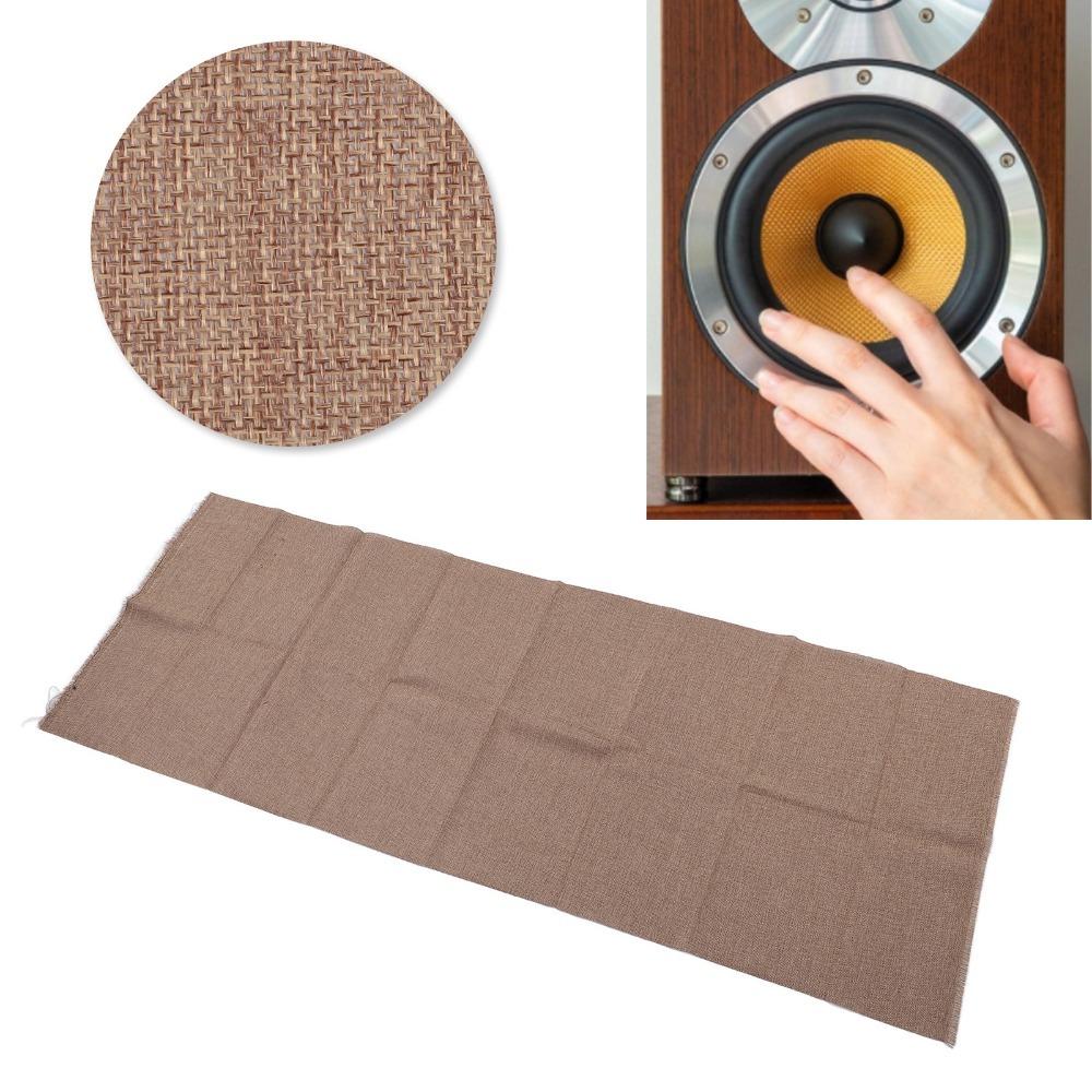 Retro Style Double Layer Speaker Grill Cloth Thickened Speaker Covers Automotive Panels