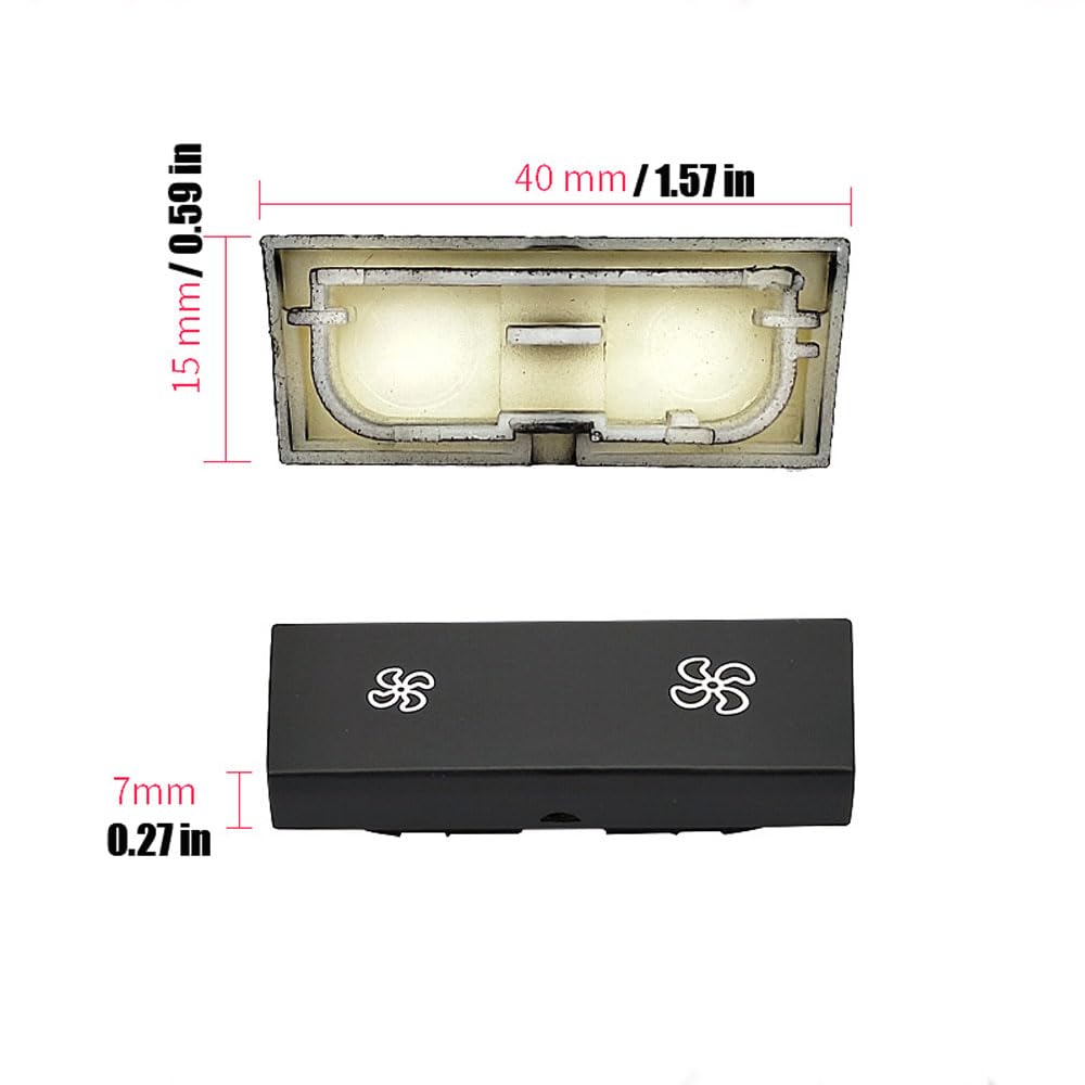 

Wind Air Volume air Conditioning Fan Button Switch for BMW 3 Series E90 E92 E93 E87 X1 E84 X3 F25 318i 320i 325i 330i 335i