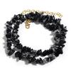 1 Strand 43cm Irregular Gravel Bead Choker Necklace Natural Stone Crystal Necklace Lobster Clasp Chain For Women Jewelry Gift