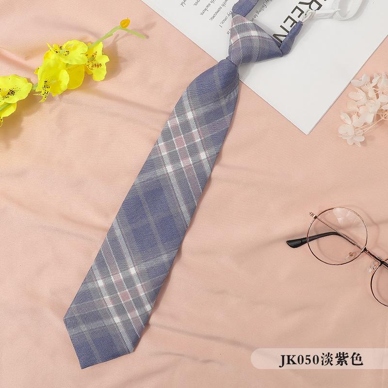 Japanese Plaid Black Bow Tie Collar Rope Women'S Necktie College Wind Streamer Jk Bow Shirt Ins Sailor Suit