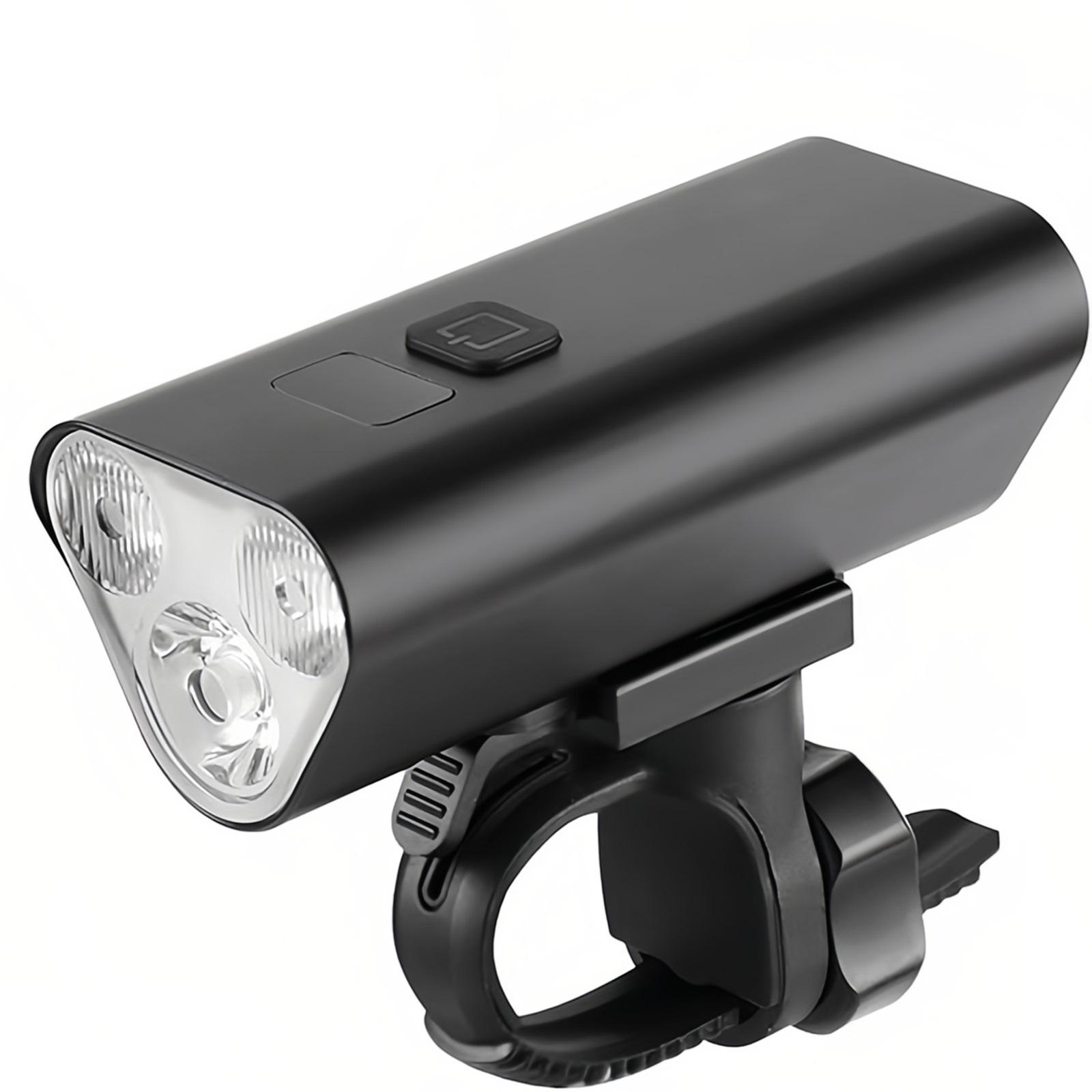 

Bike Headlight - Front Bike Light | Bikes Headlight Rechargeable | Mountain Bright Scooter Headlights | 6 Modes Safety Gear for Road Mountain Cyclin чёрный