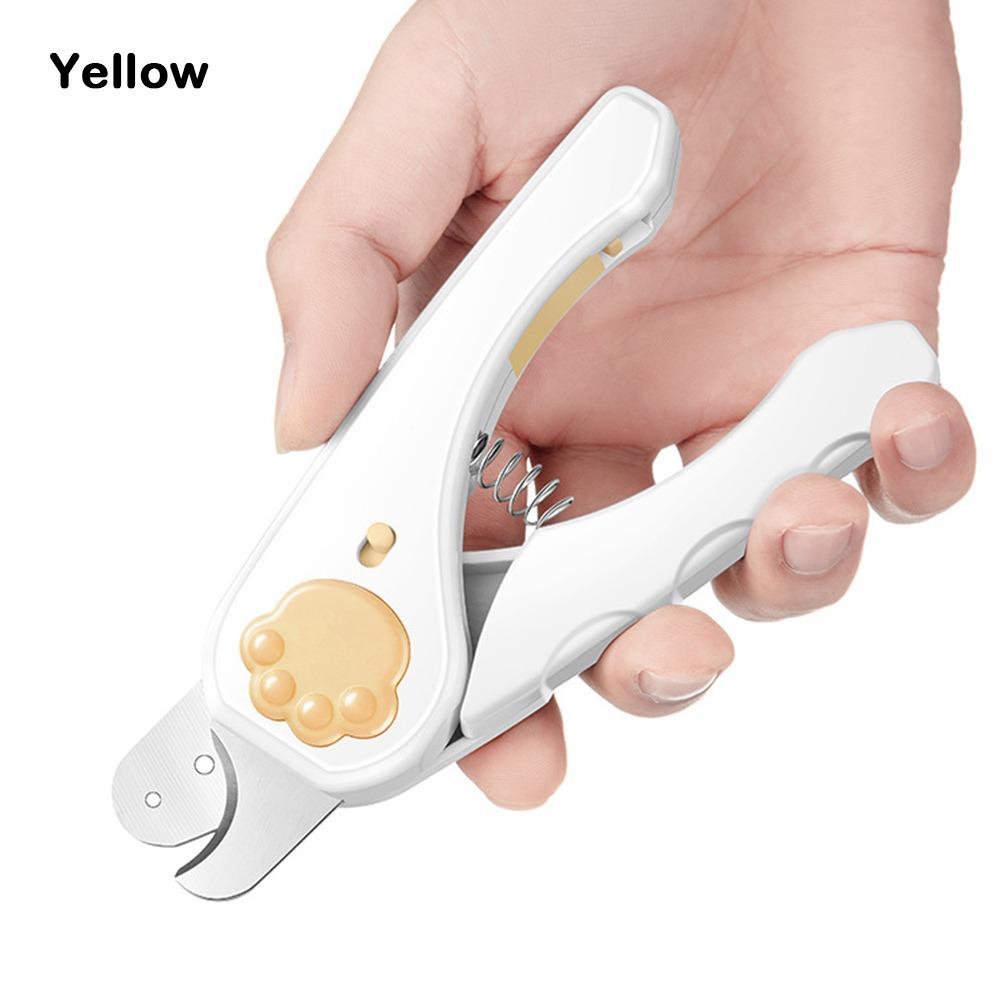 LED Light Dog Nail Cutter Portable Pet Claw Trimmer New Cat Nail Clippers  Pet Supplies