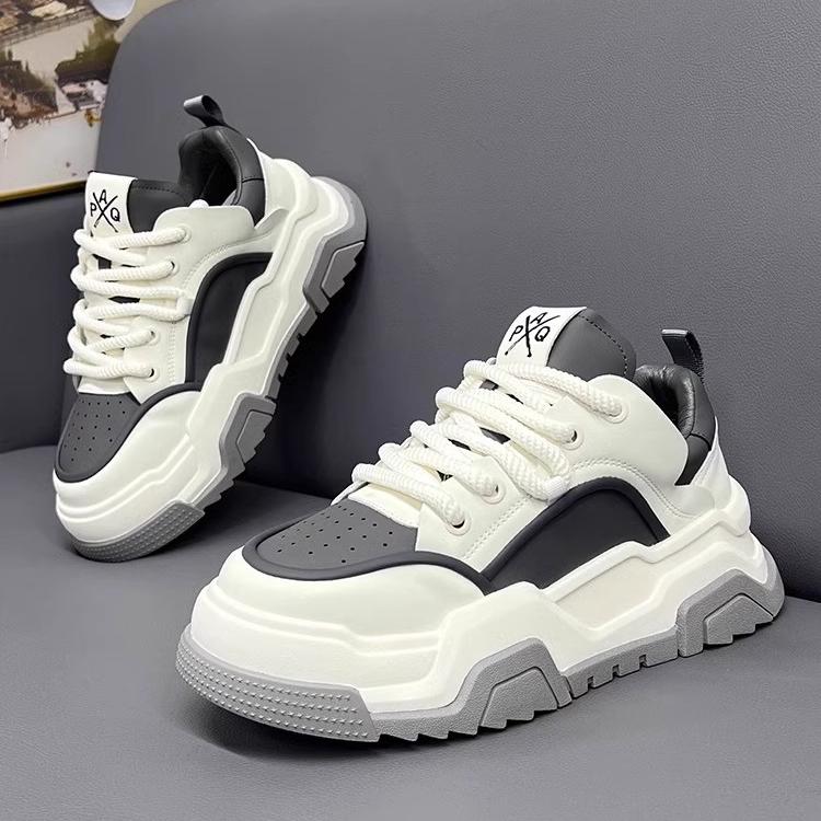New Summer Heightening Thick-soled Small White Board Shoes Bread Shoes Casual Sports Trendy Shoes