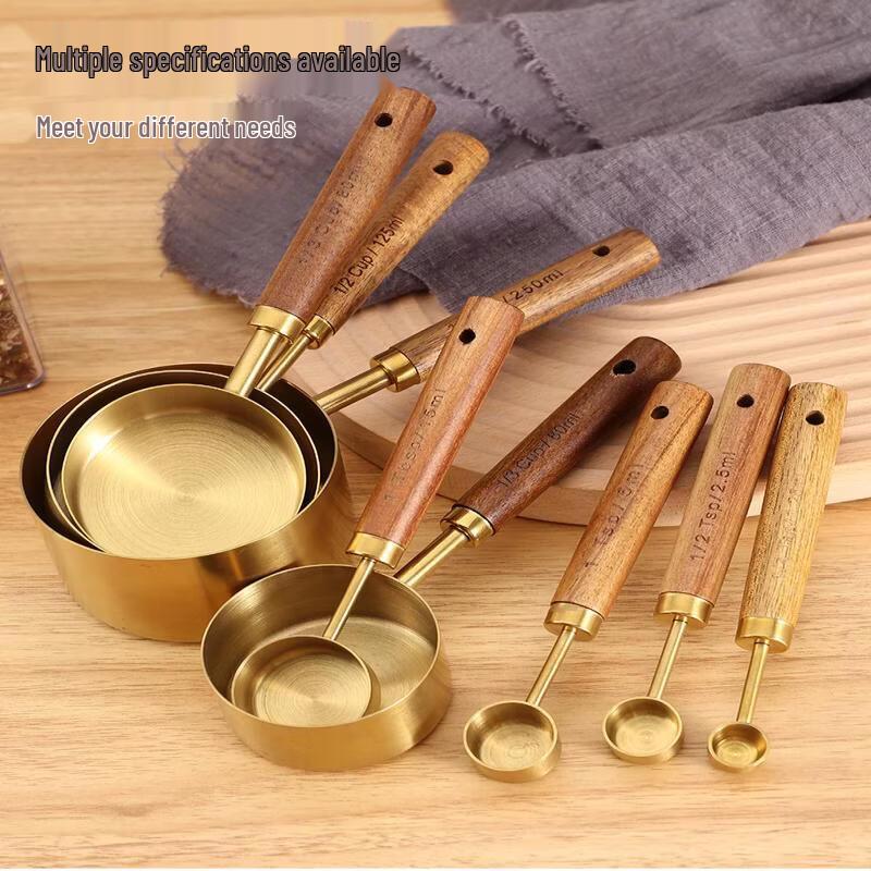 

MDNG Stainless Steel Measuring Cup and Spoon Set