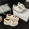 2025 new Velcro ugly cute big head shoes female Mary Jane summer new platform sports casual dad board shoes cool