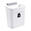 Compact Kitchen Waste Bin with Secure Lid - Ideal for Cupboards and Countertops