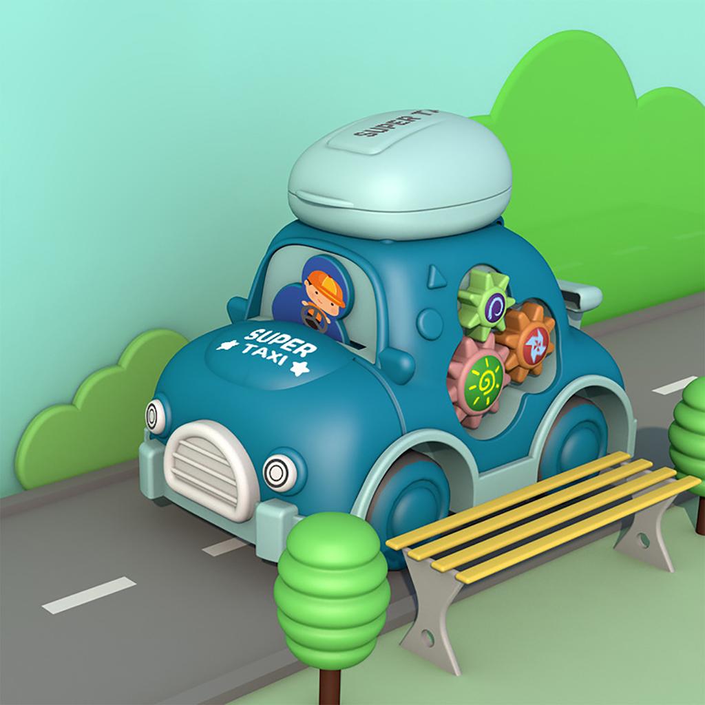 Children's Inertia Gear Car Toy, Multifunctional Storage Car, Detachable Storage, Puzzle and Fun Car Toy