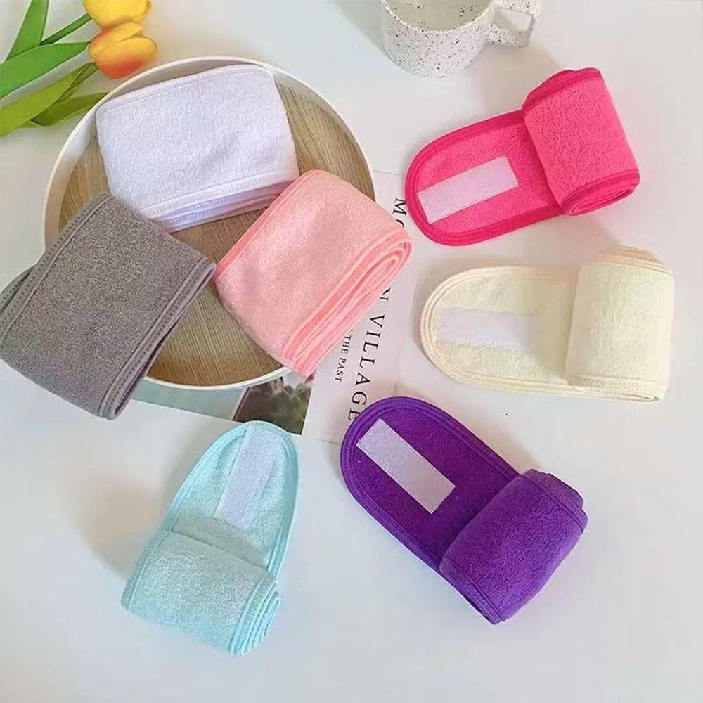 Stretchable Towel Headband Adjustable Hair Band New Head Wrap  Face Wash
