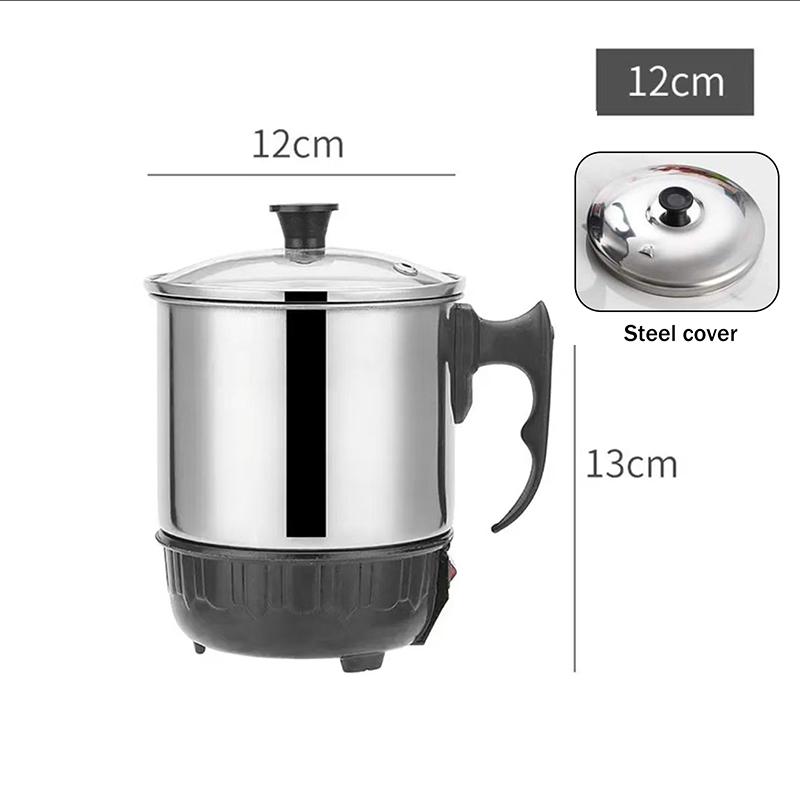 Mini Anti-Dry-Boil Electric Heating Cup 11/12/13/14Cm Portable Travel Electric Kettle Home Kettle Electric Cooker Kettle