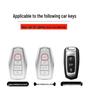 Étui pour clé pour modèles Geely: Emgrand, Xingyue, Boyue, Xingrui, Bin Yue, Bin Rui, Denim Galaxy - Coque de Protection avec Boucle