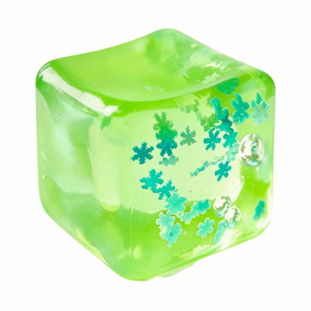 Slow Rebound Ice Cube Squishy Toy Glitter Cube Fidget Toy Cube Squeeze Toy  Birthday Party Favor