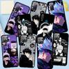 Phone Case for Samsung Galaxy S25 S24 S23 iPhone 16 15 Xiaomi Redmi Note 14 13 12 16E X 11 Pro Max Moto Huawei Gojo Satoru Poster Jujutsu Kaisen Cover