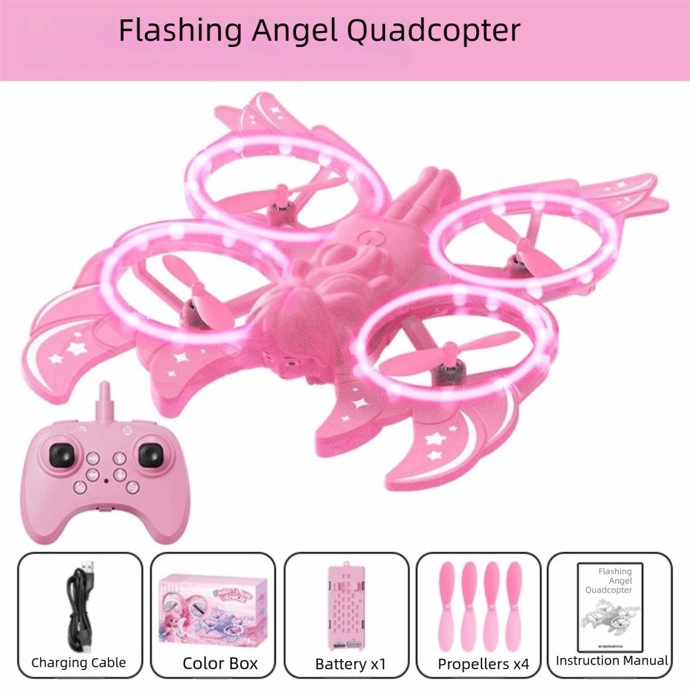 Flash Lighting Remote Control Aircraft Toy Gravity Sensing Quadcopter Toy RC Hobby