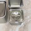 LISM Square Seasoning Jar Set with Sealed Lids