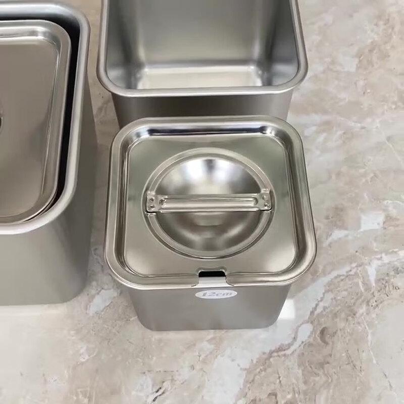 LISM Square Seasoning Jar Set with Sealed Lids