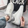 Pánska ležérna všestranná obuv Little White Shoes, čisto biela športová dosková obuv