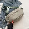 Woman Crossbody Fanny Pack Waist Bag with Adjustable Strap Multiple Zippered Pockets Casual Waist Wallet for Sports Travel Vacation