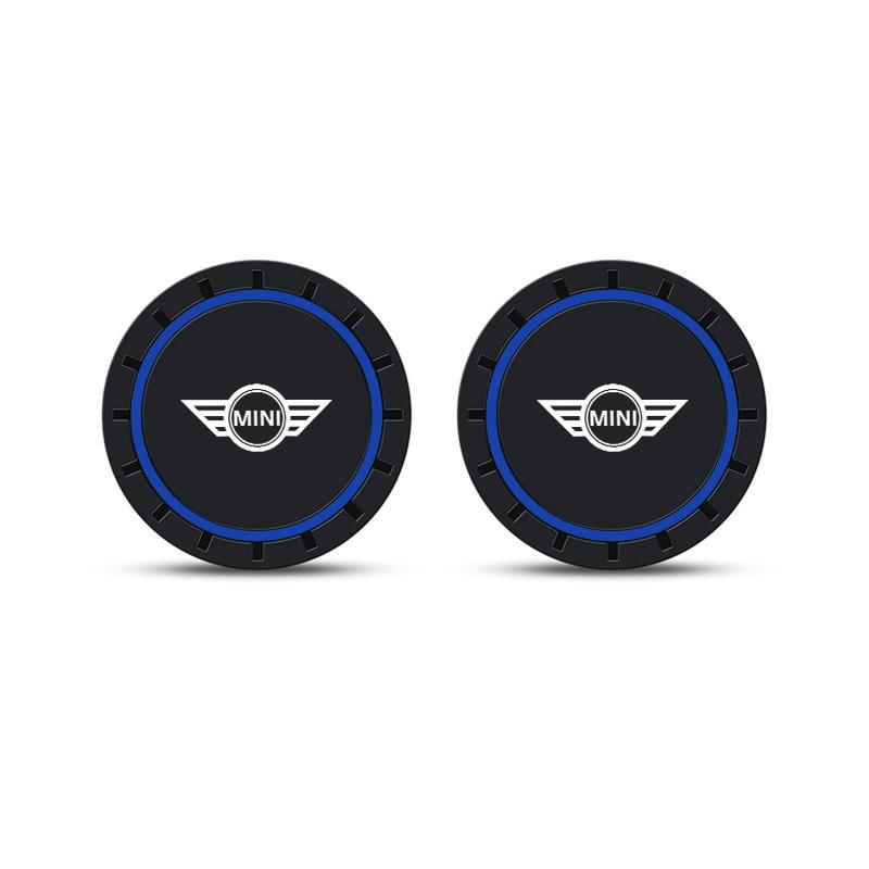 

Car Water Cup Pads Anti-slip Round Drink Cup Coasters For BMW MINI COOPERS COUNTRYMAN ONE JCW CLUBMAN F56 F55 F57 F60 Roadster