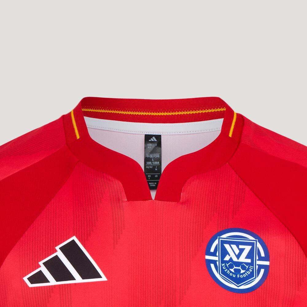 Adidas 2026 Su Super League Xuzhou Team Home Quick-Dry Comfortable Slim Fit Short Sleeve Fan Support Football Jersey Unisex jersey LF8613